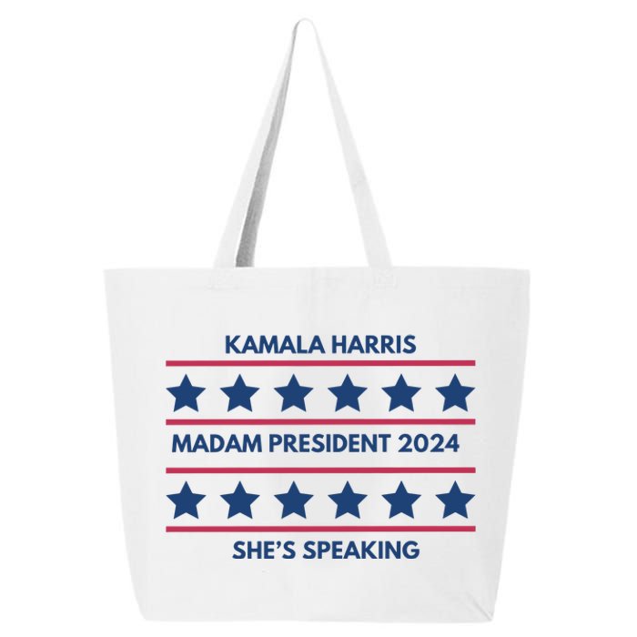 Madam President Kamala Harris 2024 25L Jumbo Tote