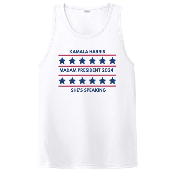 Madam President Kamala Harris 2024 PosiCharge Competitor Tank