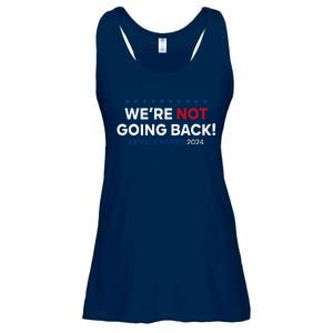 Madam President Kamala Harris WeRe Not Going Back 2024 Ladies Essential Flowy Tank