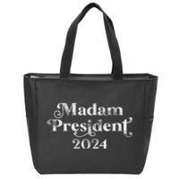 Madam President Kamala Harris 2024 Zip Tote Bag