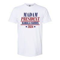 Madam President Kamala Harris 2024 Election Campaign Softstyle CVC T-Shirt