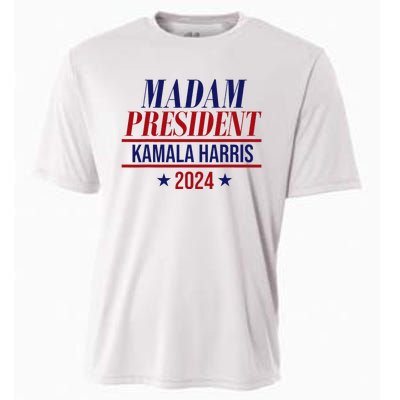 Madam President Kamala Harris 2024 Election Campaign Cooling Performance Crew T-Shirt