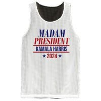 Madam President Kamala Harris 2024 Election Campaign Mesh Reversible Basketball Jersey Tank