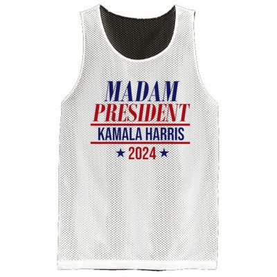 Madam President Kamala Harris 2024 Election Campaign Mesh Reversible Basketball Jersey Tank