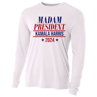 Madam President Kamala Harris 2024 Election Campaign Cooling Performance Long Sleeve Crew