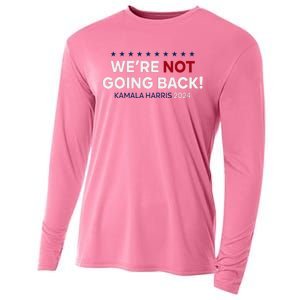 Madam President Kamala Harris WeRe Not Going Back 2024 Cooling Performance Long Sleeve Crew