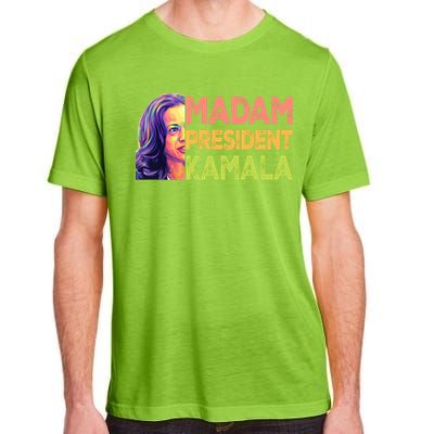 Madam President Kamala Graphic Adult ChromaSoft Performance T-Shirt