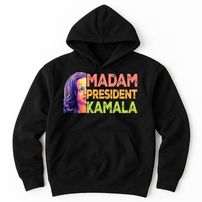 Madam President Kamala Graphic Hoodie