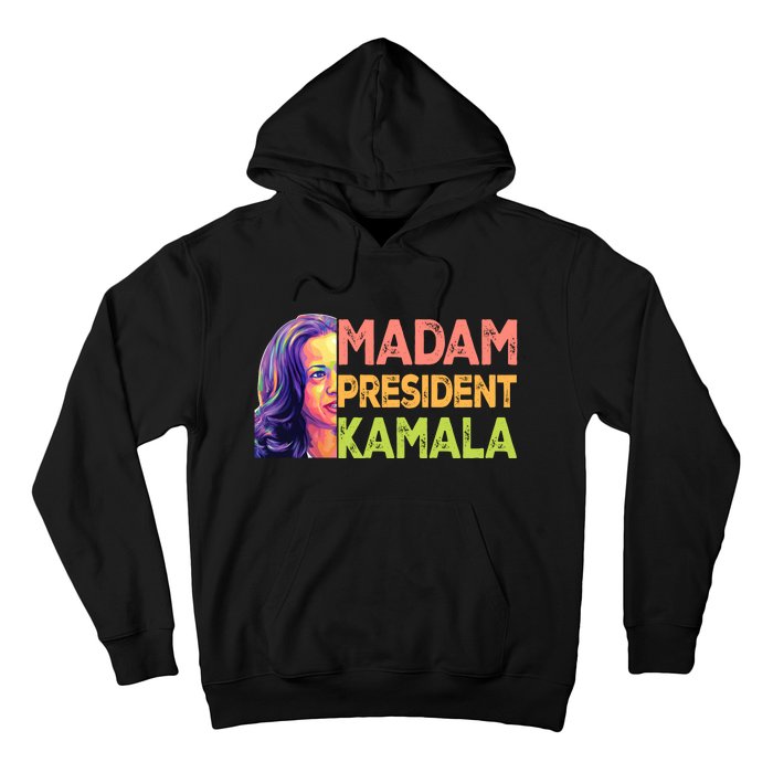 Madam President Kamala Graphic Hoodie