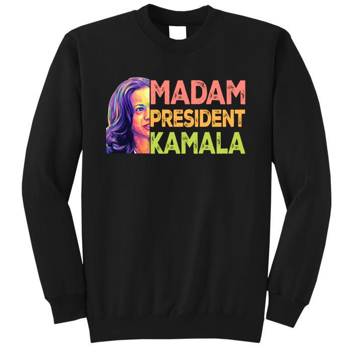 Madam President Kamala Graphic Sweatshirt