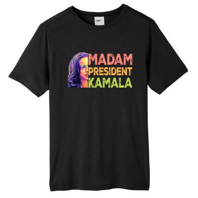 Madam President Kamala Graphic Tall Fusion ChromaSoft Performance T-Shirt