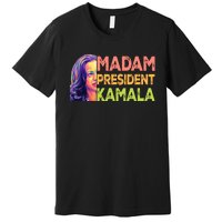 Madam President Kamala Graphic Premium T-Shirt