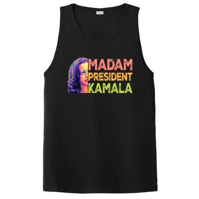 Madam President Kamala Graphic PosiCharge Competitor Tank