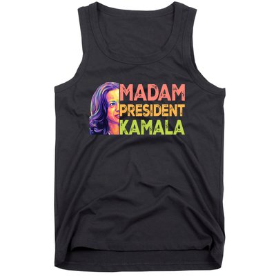 Madam President Kamala Graphic Tank Top