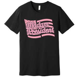 Madam President Kamala Harris 2024 Political Premium T-Shirt