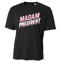 Madam President Kamala Harris 2024 Political Cooling Performance Crew T-Shirt