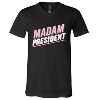 Madam President Kamala Harris 2024 Political V-Neck T-Shirt