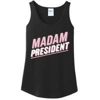 Madam President Kamala Harris 2024 Political Ladies Essential Tank