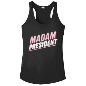 Madam President Kamala Harris 2024 Political Ladies PosiCharge Competitor Racerback Tank