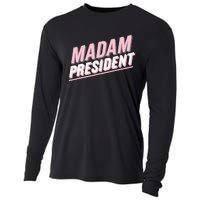 Madam President Kamala Harris 2024 Political Cooling Performance Long Sleeve Crew