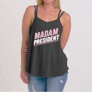 Madam President Kamala Harris 2024 Political Women's Strappy Tank