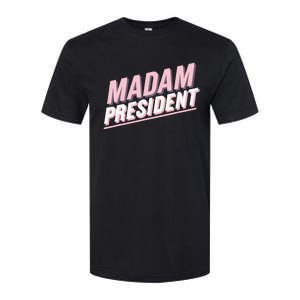 Madam President Kamala Harris 2024 Political Softstyle CVC T-Shirt