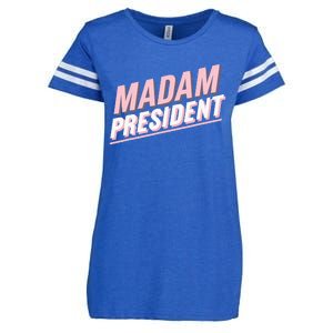 Madam President Kamala Harris 2024 Political Enza Ladies Jersey Football T-Shirt