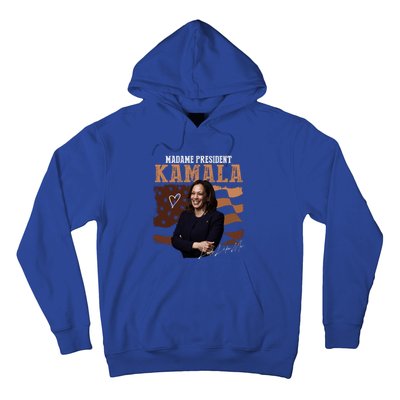 Madame President Kamala Illustration Hoodie