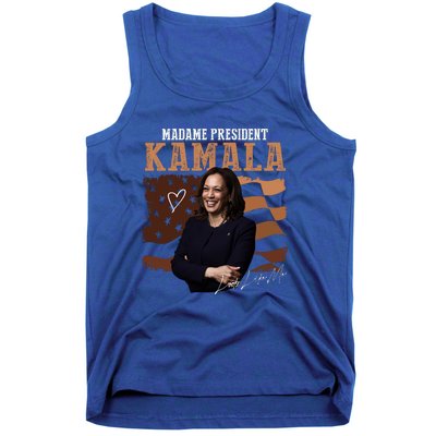 Madame President Kamala Illustration Tank Top