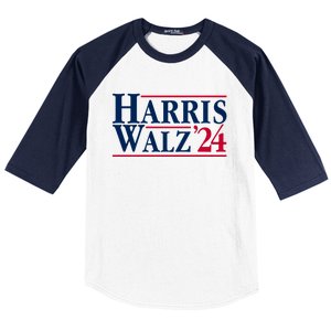 Madam President Kamala Harris Tim Walz Vp Brat Cat Ladies 2024 Baseball Sleeve Shirt