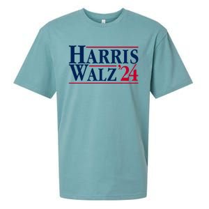 Madam President Kamala Harris Tim Walz Vp Brat Cat Ladies 2024 Sueded Cloud Jersey T-Shirt