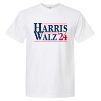 Madam President Kamala Harris Tim Walz Vp Brat Cat Ladies 2024 Garment-Dyed Heavyweight T-Shirt