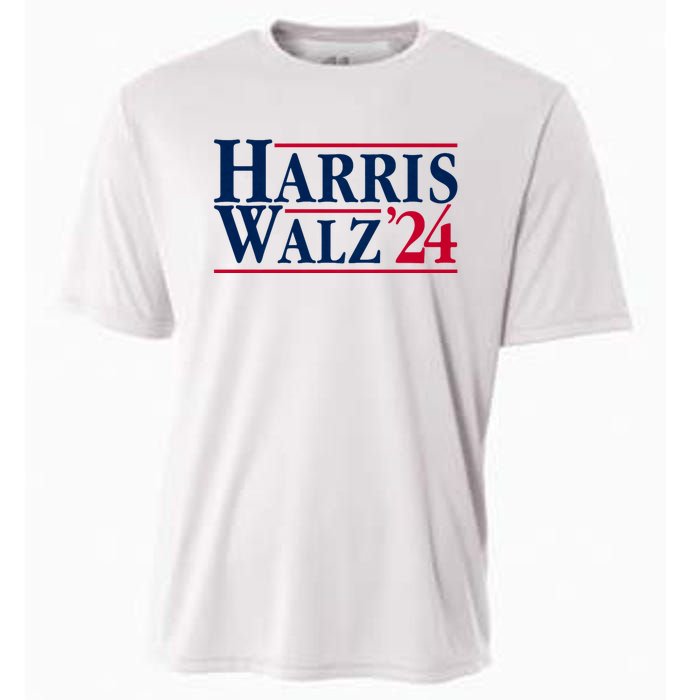 Madam President Kamala Harris Tim Walz Vp Brat Cat Ladies 2024 Cooling Performance Crew T-Shirt