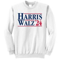 Madam President Kamala Harris Tim Walz Vp Brat Cat Ladies 2024 Sweatshirt