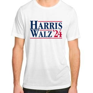 Madam President Kamala Harris Tim Walz Vp Brat Cat Ladies 2024 Adult ChromaSoft Performance T-Shirt