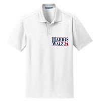 Madam President Kamala Harris Tim Walz Vp Brat Cat Ladies 2024 Dry Zone Grid Polo