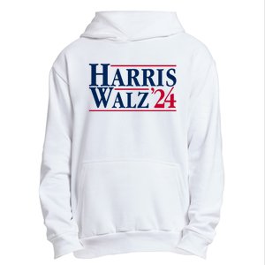 Madam President Kamala Harris Tim Walz Vp Brat Cat Ladies 2024 Urban Pullover Hoodie