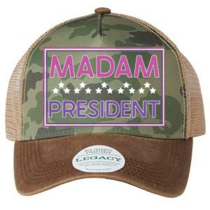 Madam President Kamala Harris 2024 Legacy Tie Dye Trucker Hat