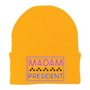 Madam President Kamala Harris 2024 Knit Cap Winter Beanie