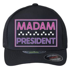 Madam President Kamala Harris 2024 Flexfit Unipanel Trucker Cap