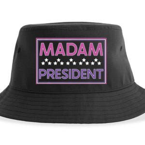 Madam President Kamala Harris 2024 Sustainable Bucket Hat