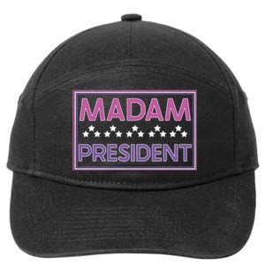 Madam President Kamala Harris 2024 7-Panel Snapback Hat