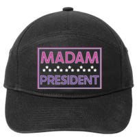 Madam President Kamala Harris 2024 7-Panel Snapback Hat