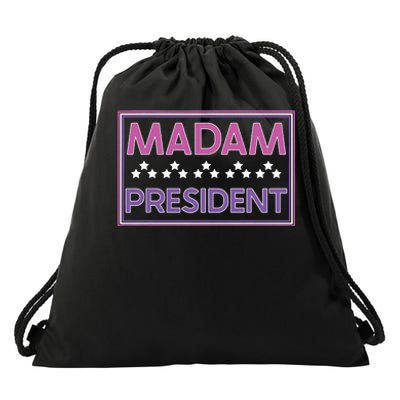 Madam President Kamala Harris 2024 Drawstring Bag