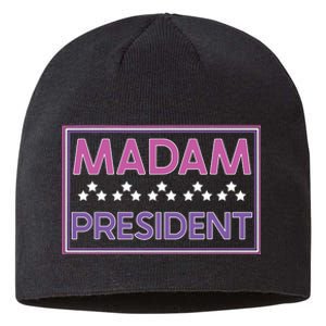 Madam President Kamala Harris 2024 Sustainable Beanie