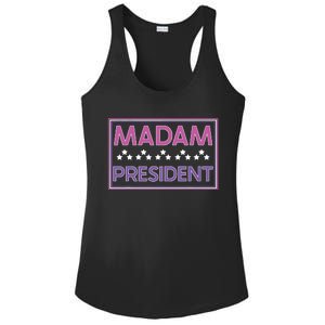 Madam President Kamala Harris 2024 Ladies PosiCharge Competitor Racerback Tank