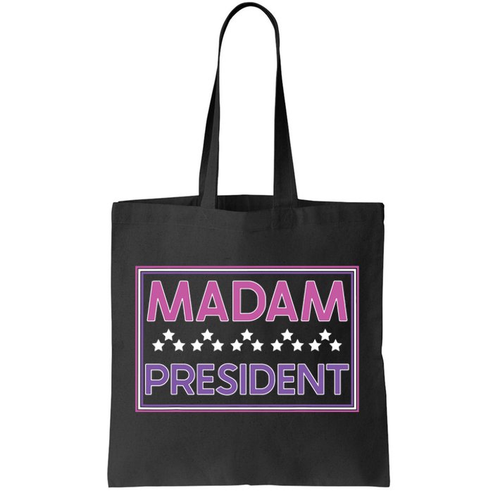 Madam President Kamala Harris 2024 Tote Bag