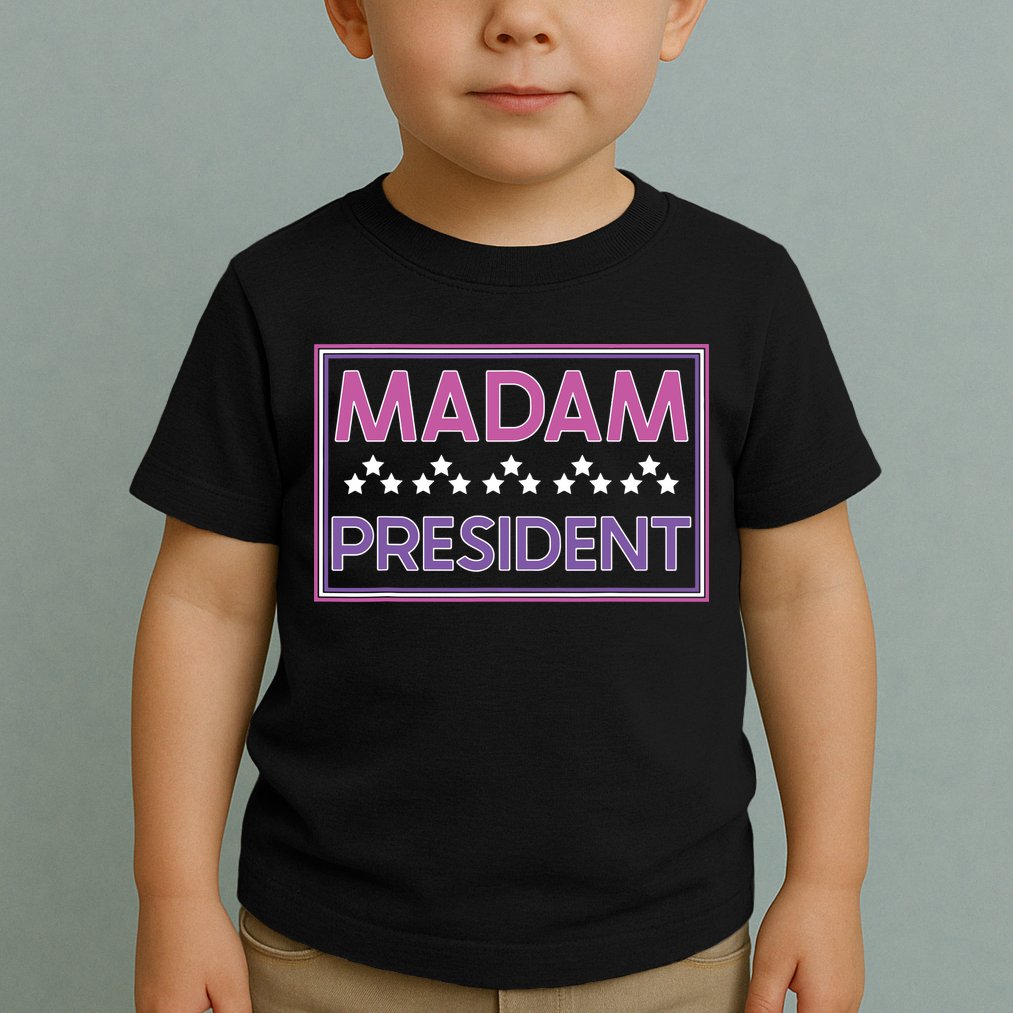 Madam President Kamala Harris 2024 Toddler T-Shirt