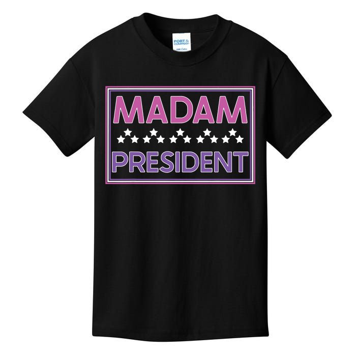 Madam President Kamala Harris 2024 Kids T-Shirt