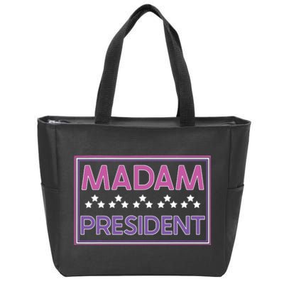 Madam President Kamala Harris 2024 Zip Tote Bag